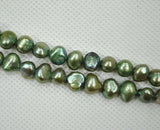 Baroque Beads Green Freshwater Pearl Jewellery