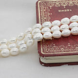 APDGG Natural AA 9-12mm rice freshwater pearl strands loose beads