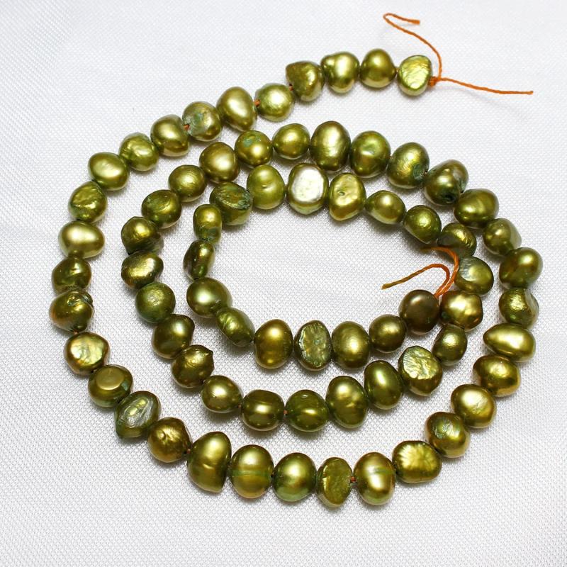 Potato Freshwater Pearl Beads 5-6mm 15 Inch Strand
