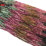 Tourmaline Beads For Jewelry Making 5mm Round Spacer Beads
