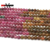 Tourmaline Beads For Jewelry Making 5mm Round Spacer Beads