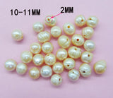 100pcs 10-11mm Natural Pink Freshwater Pearl DIY Hand Pearl