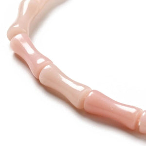 Pink Quartz Column Beads 5~5.5x13mm