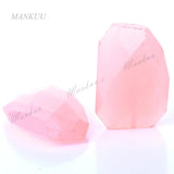 Pink Natural Rose Crystals Loose Beads 30*40mm