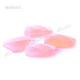 Pink Natural Rose Crystals Loose Beads 30*40mm
