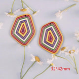 50pcs Acrylic Beads DIY Jewelry Earring/Garment Pendant Accessory