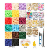 Polymer Clay Jewelry Making Kit for Girls - Soft Pottery Spacer Beads