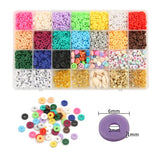 Polymer Clay Jewelry Making Kit for Girls - Soft Pottery Spacer Beads