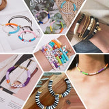 Polymer Clay Jewelry Making Kit for Girls - Soft Pottery Spacer Beads