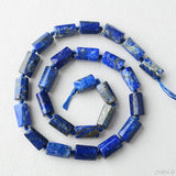 Lapis Lazuli Gemstone Beads for Jewelry Making DIY