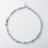 Colorful Morganite Irregular Cylindrical Beads for Jewelry Making