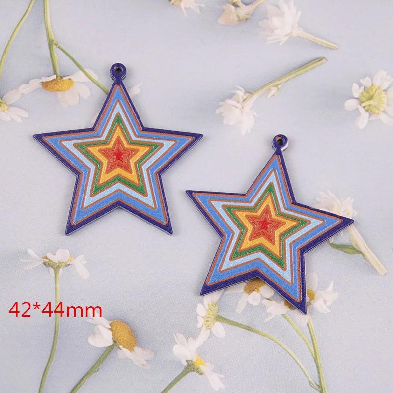 50pcs/lot Acrylic Beads DIY Jewelry Accessory
