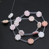 DIY Jewelry Making: 15pcs 12x12mm Natural Shell Petal Beads