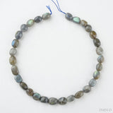 ZHEN-D Natural Stones Flash Stone Fantasy Irregular Oval Loose Beads