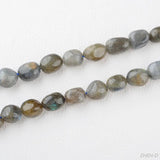 ZHEN-D Natural Stones Flash Stone Fantasy Irregular Oval Loose Beads