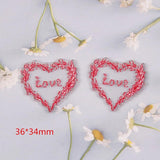 50pcs Mixed Cartoon Animals and Flowers Acrylic Beads for DIY Jewelry