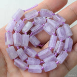 Purple Amethysts Chalcedony Beads DIY Jewelry Making