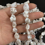 Freshwater Cultured Pearl Loose Beads for DIY Jewelry 13 Inch