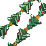 20pcs Christmas Lampwork Beads Gingerbread Man Glass Loose Beads