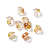 200pc Mushroom Shape Glass Bead for Jewelry Making