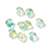 200pc Mushroom Shape Glass Bead for Jewelry Making