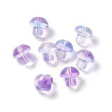 200pc Mushroom Shape Glass Bead for Jewelry Making