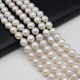 Natural Freshwater Pearls Near Round Real Pearls for DIY Charms