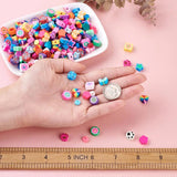 320Pcs Colorful Polymer Clay Beads DIY Jewelry Making