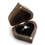 Personalized Wooden Wedding Ring Bearer Box