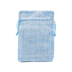 10Pcs Natural Jute Gift Bags Drawstring Burlap Bag Wedding Favor Jewelry Packagi