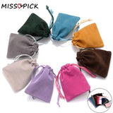 10Pcs Velvet Jewelry Packaging Bag 5x7 7x9 10x12 13x18cm