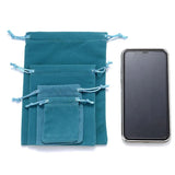10pcs Mix Velvet Jewelry Bags Drawstring Wedding Party Gift Pouch Storage Bag