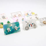100pcs Colorful Printed Earring Cards Jewelry Paper Display Holder