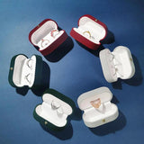 Velvet Ring Box Single Wedding Engagement Ring Box Retro