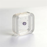 Acrylic Gem Holder Stand Transparent Elastic Membrane Beads Display Box