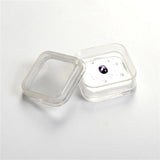 Acrylic Gem Holder Stand Transparent Elastic Membrane Beads Display Box