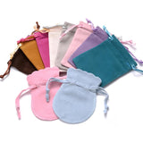 10Pcs 7x9cm Velvet Drawstring Bag Jewelry Pouch Wedding Christmas Favor Gift Bag