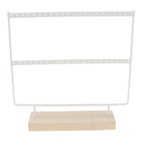 Earring Organizer Jewelry Display Rack Stand - Dangle & Hook Earrings