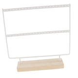 Earring Organizer Jewelry Display Rack Stand - Dangle & Hook Earrings
