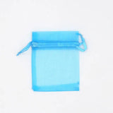 50pcs Pink Transparent Organza Bag Jewelry Wedding Party Beads