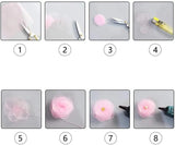 50pcs Organza Bags Drawstring Jewelry Packaging Wedding Party Gift Pouches