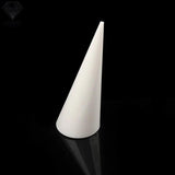5/10 pcs Acrylic Cone Finger Ring Display Stand Holder