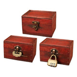 Wood Jewelry Box Organizer Case, Necklace Trinket Box