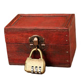 Wood Jewelry Box Organizer Case, Necklace Trinket Box
