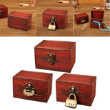 Wood Jewelry Box Organizer Case, Necklace Trinket Box