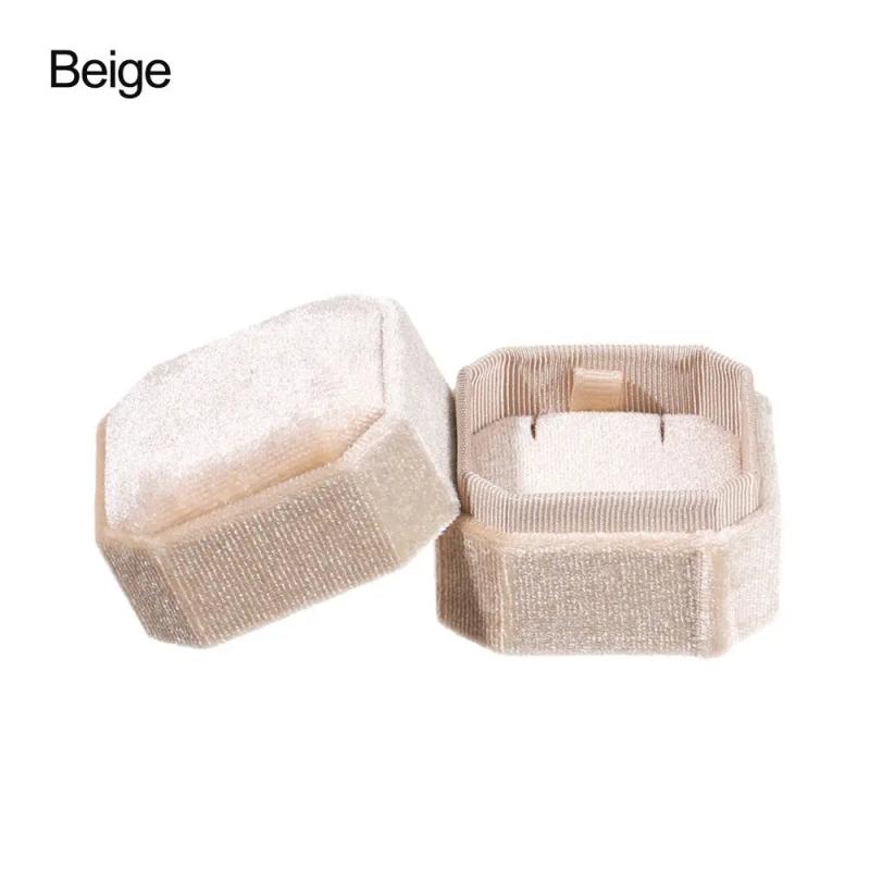 Velvet Jewelry Box Pendant Box with Detachable Lid