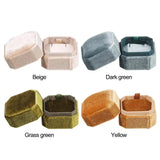 Velvet Jewelry Box Pendant Box with Detachable Lid