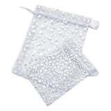 50pcs Organza Bags Star Wedding Strap Drawstring Candy Pouches Jewelry Packaging