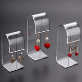 Acrylic Earring Display Organizer Jewelry Case Earring Hook Holder
