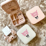 HY2K Wedding Ceremony Mystery Ring Box Women Jewelry Storage
